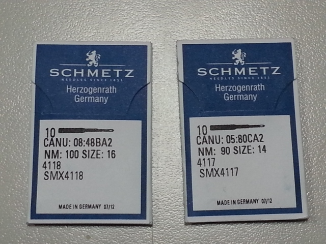 SCHMETZ Alt ve Üst İğne